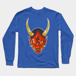 Oni Mask Long Sleeve T-Shirt